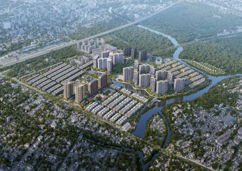 Phối cảnh tổng thể khu đô thị The Global City