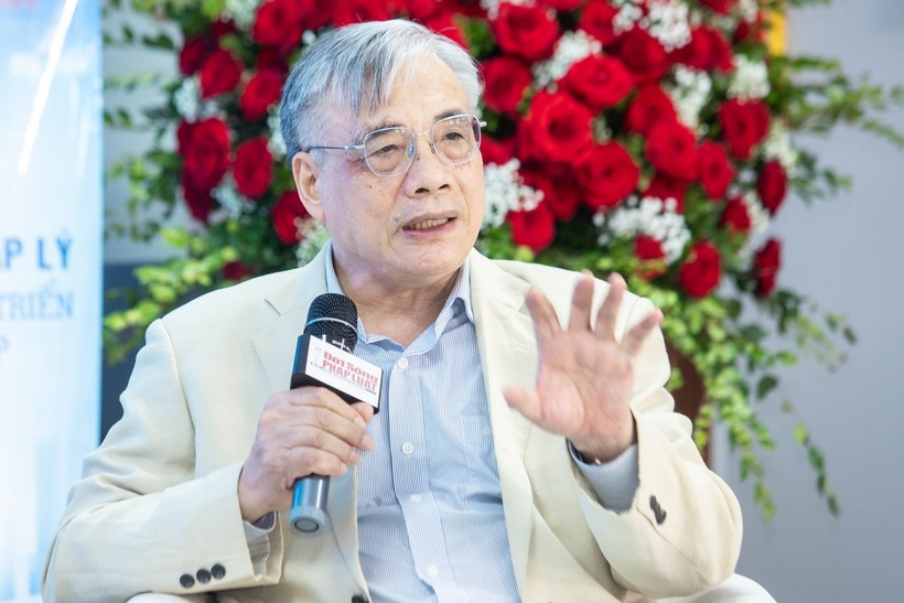 PGS.TS Trần Đình Thiên - thành viên Hội đồng Tư vấn Chính sách của Thủ tướng Chính phủ, nguyên Viện trưởng Viện Kinh tế Việt Nam.