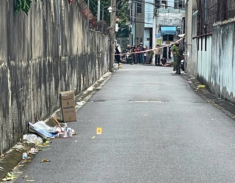 Hiện trường vụ việc. (Ảnh: Tiền phong)