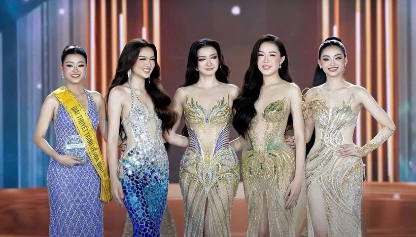 Top 5 Miss Grand Vietnam năm 2025.