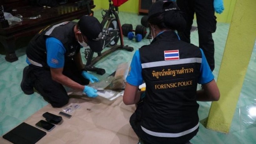 Cảnh sát có mặt tại hiện trường vụ việc. Ảnh: The Thaiger