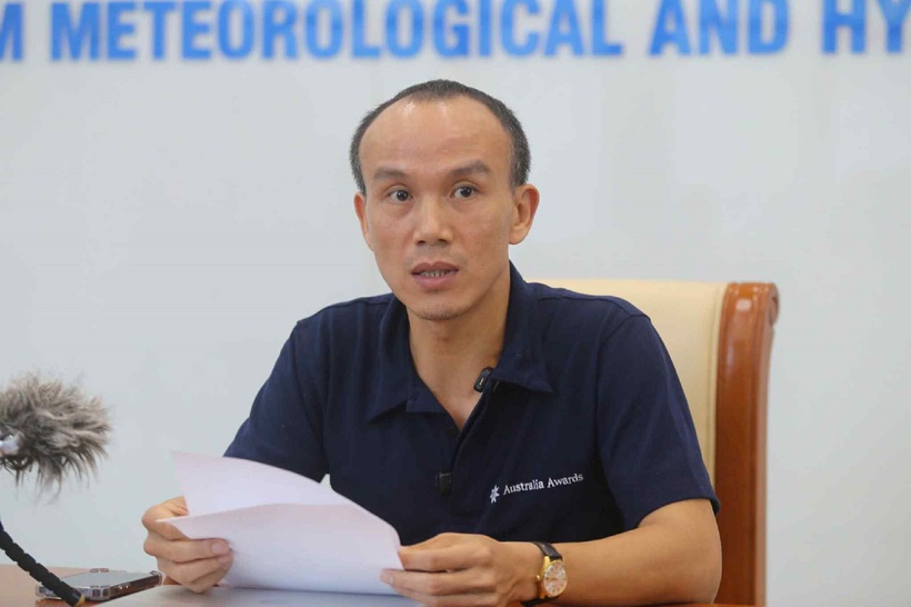 Ông Hoàng Phúc Lâm, Phó Giám đốc Trung tâm Dự báo KTTV Quốc gia