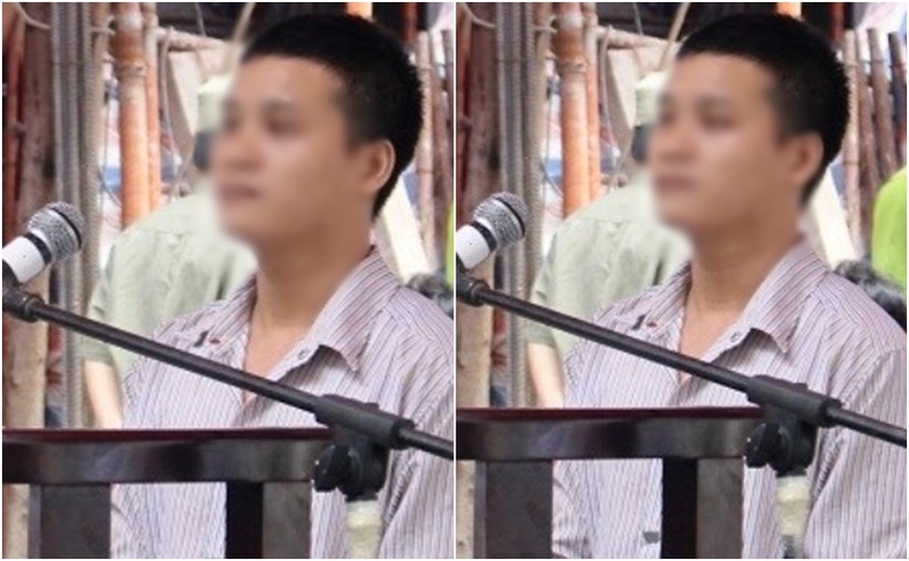 T.H.S tại phiên tòa. (Ảnh: VietnamNet)