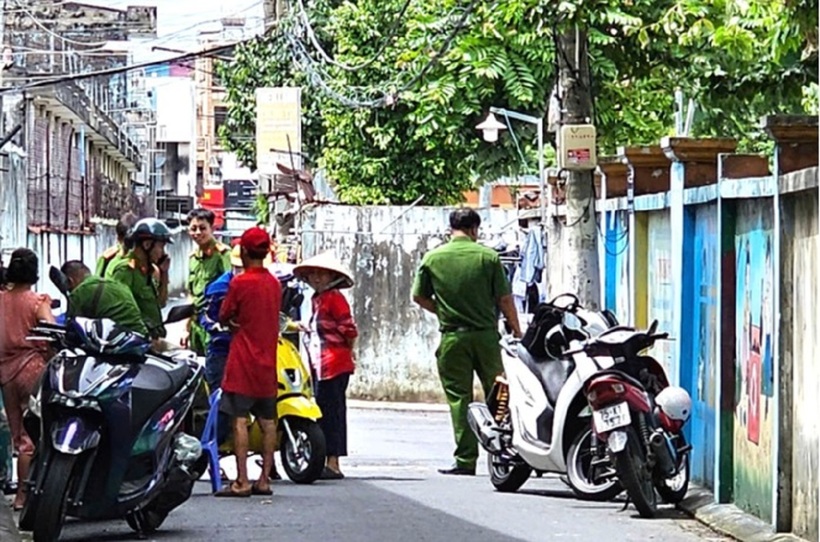 Hiện trường vụ việc. Ảnh: Người lao động