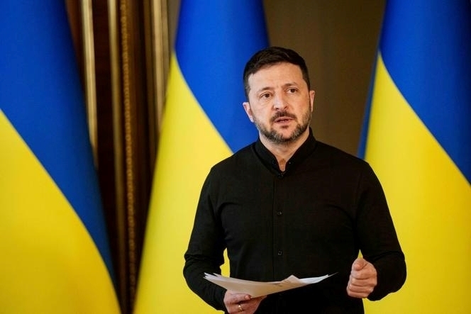 Tổng thống Ukraine Volodymyr Zelensky. Ảnh: Le Monde