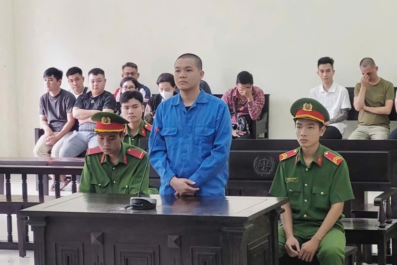 Hoàng Duy Quang bị tuyên án 20 năm tù. Ảnh: Lao Động.