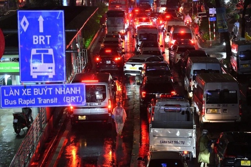 Đoạn đường tắc nghẽn nghiêm trọng