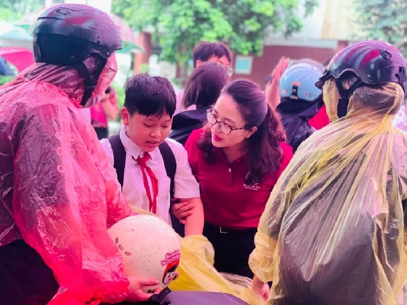 Sở GD&ĐT Hà Nội: Các trường ảnh hưởng mưa bão, ngập lụt chủ động hình thức học tập, Ảnh minh họa: Báo Giáo dục và Thời đại.