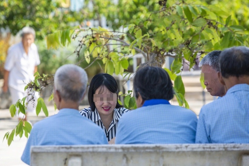 Hoạt động chăm sóc sức khỏe người cao tuổi tại Trung tâm Bảo trợ xã hội và Công tác xã hội Khánh Hòa (Ảnh: Dân Trí).
