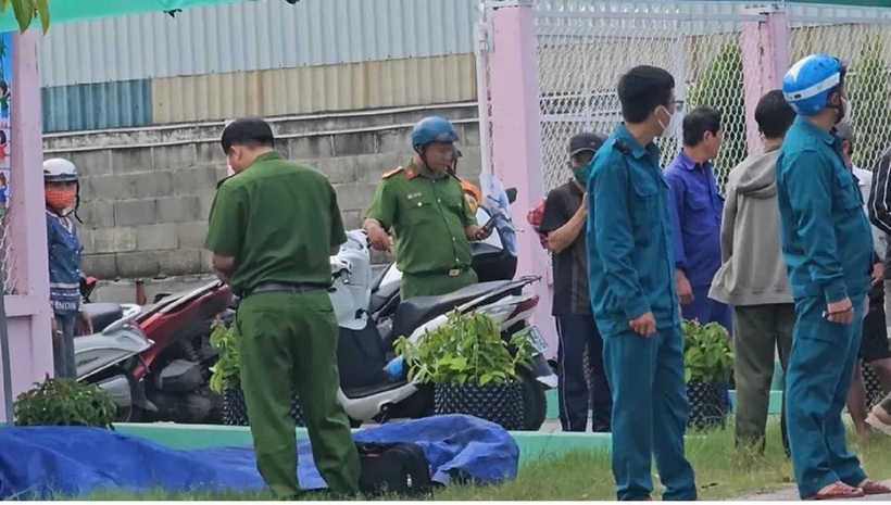 Hiện trường vụ tai nạn. Ảnh: Pháp luật TP.HCM