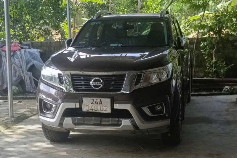 Chiếc xe bán tải. (Ảnh: Lao động)