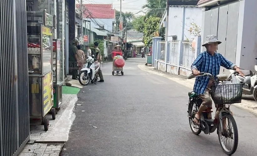 Khu vực xảy ra vụ án mạng thương tâm. Ảnh: Pháp luật TP.HCM