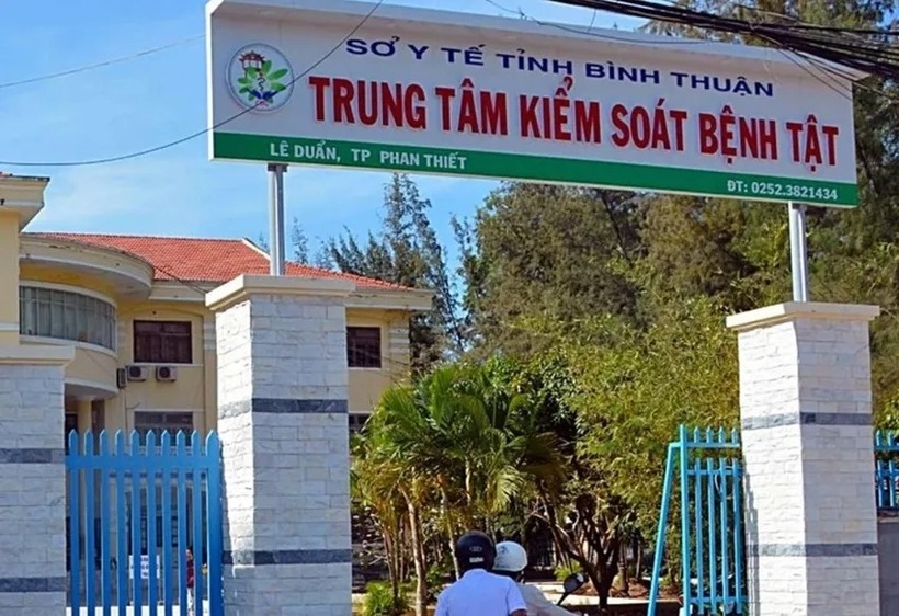 Trung tâm Kiểm soát Bệnh tật Bình Thuận. Ảnh: PLO