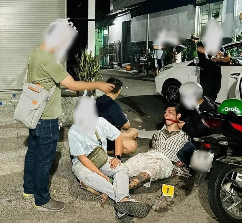 Trùm "giang hồ" Tú "Cơ" bị bắt. Ảnh: PLO