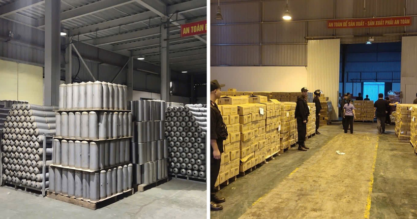 Nóng: Bắt hai anh em Giám đốc Công ty Tomoken sản xuất hàng triệu bình chữa cháy giả - 4