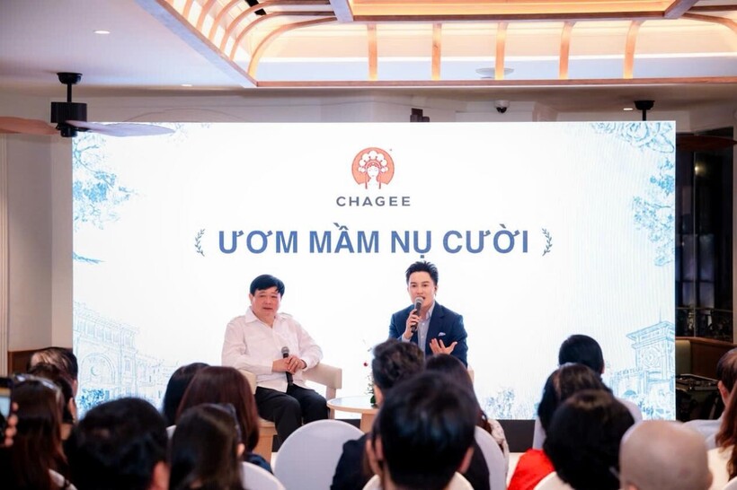 PGS.TS Nhà văn Nguyễn Thế Kỷ, nguyên Tổng Giám đốc Đài Tiếng nói Việt Nam chia sẻ hành trình đồng hành với chương trình tại các điểm trường vùng cao các tỉnh phía Bắc.