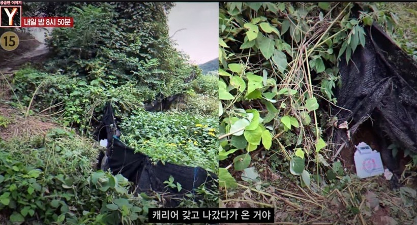 Hiện trường phát hiện thi thể nữ diễn viên. Ảnh: SBS