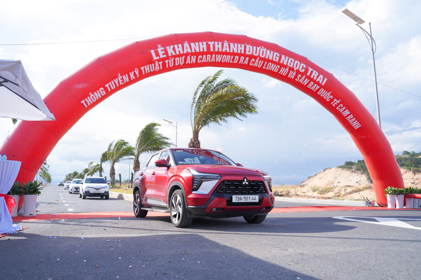 Tuyến đường Ngọc Trai – trục kết nối chiến lược từ CaraWorld ra cầu Long Hồ và sân bay quốc tế Cam Ranh.