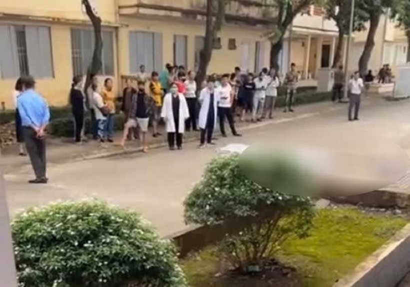 Hiện trường vụ việc. Ảnh: Lao động