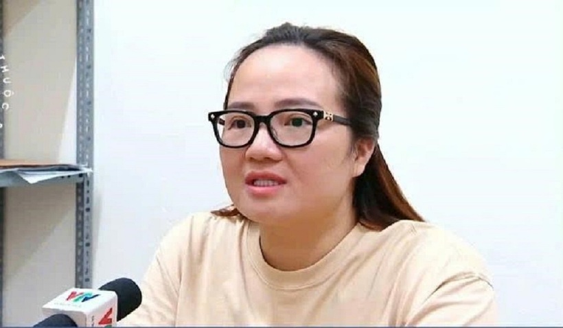 Bị can Hoàng Thị Hường. Ảnh: VTV.