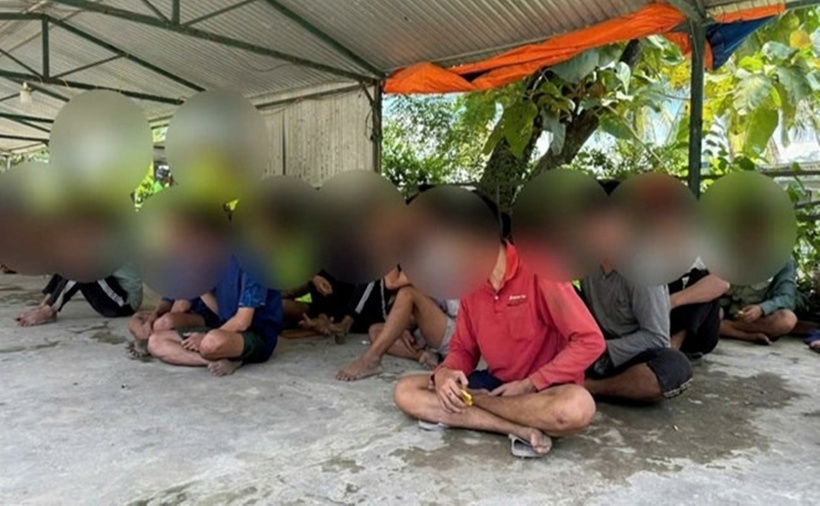 Đã tìm thấy đủ 314 học viên bỏ trốn khỏi cơ sở cai nghiện ở An Giang. (Ảnh: Lao động)