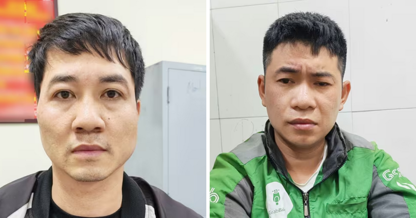 Đối tượng Đào Văn Âu và Nguyễn Văn Lượng. (Ảnh: T.V)