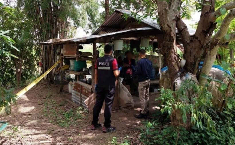 Hiện trường vụ án mạng. Ảnh: The Thaiger