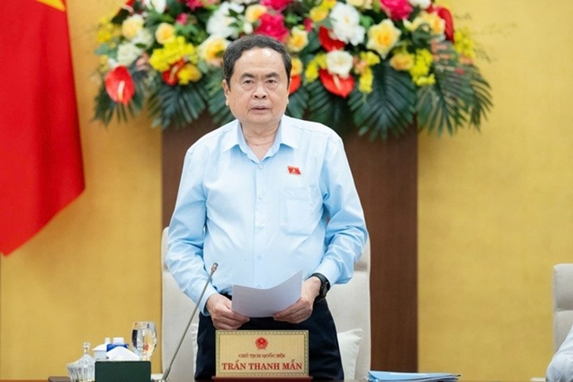 Chủ tịch Quốc hội Trần Thanh Mẫn (Ảnh: Media Quốc hội).