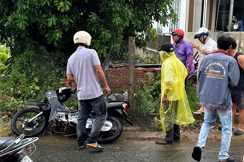 Hiện trường vụ tai nạn giao thông. Ảnh: Vietnamnet