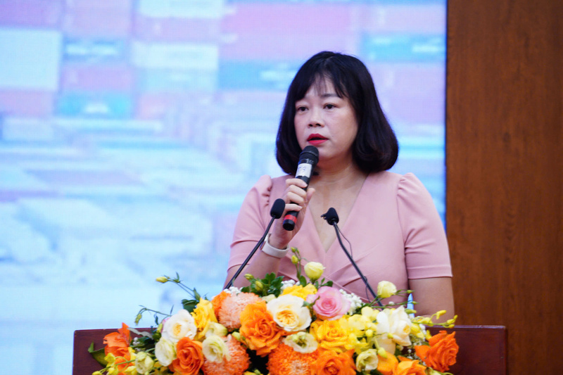 Bà Trần Thanh Bình, Trưởng phòng Xuất xứ hàng hoá, Cục Xuất nhập khẩu, Bộ Công Thương