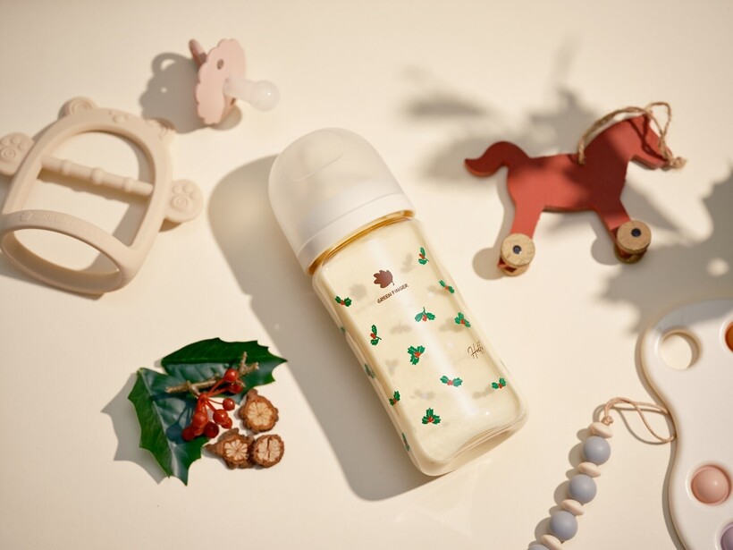 Sản phẩm bình sữa 280 ml của Greenfinger Bebegrow. Ảnh: Greenfinger Bebegrow