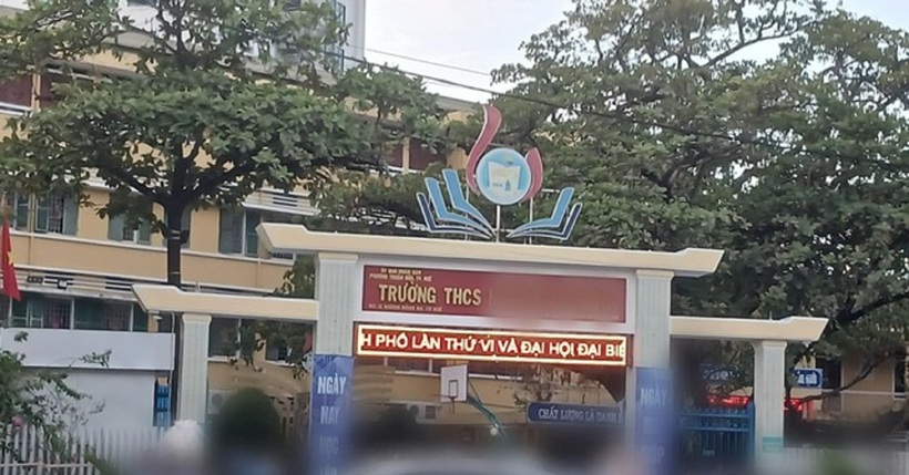 Trường học nơi xảy ra sự việc.