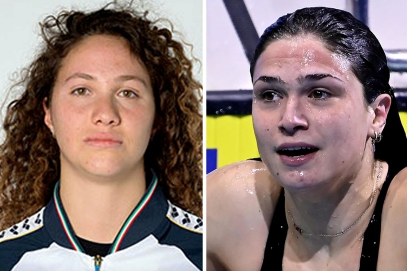 Hai kình ngư Chiara Tarantino và Benedetta Pilato.