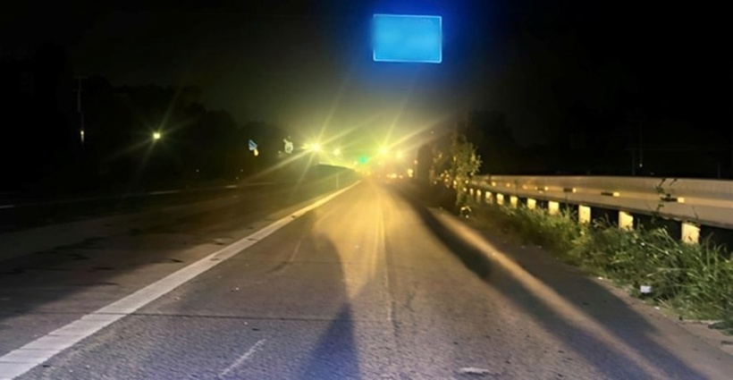 Hiện trường vụ tai nạn. Ảnh: Báo Lao động.