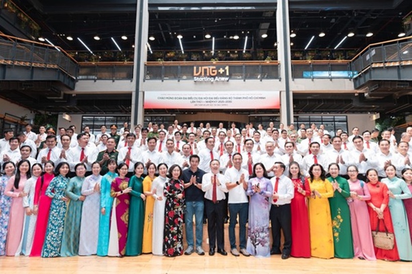 200 đại biểu tham dự Đại hội Đảng bộ TP HCM lần thứ I (nhiệm kỳ 2025-2030) tham quan và làm việc tại Công ty Cổ phần Tập đoàn VNG (VNG)