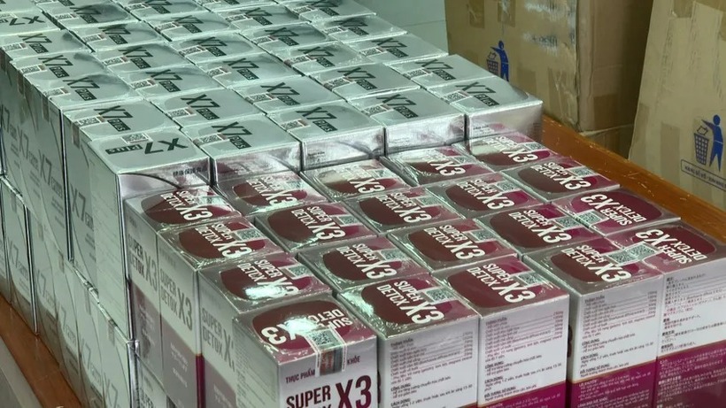 Tang vật bị công an thu giữ. Ảnh: PLO.