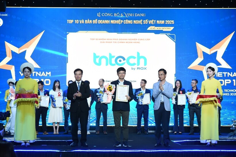 TNTech lọt Top 10 “Khai phá” trên Bản đồ Doanh nghiệp Công nghệ số Việt Nam 2025 - 2