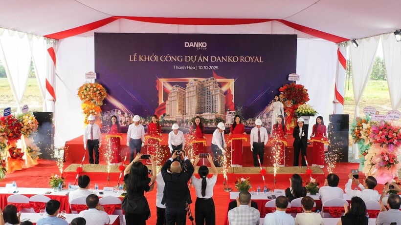 Danko Royal đã chính thức khởi công vào sáng ngày 10/10/2025