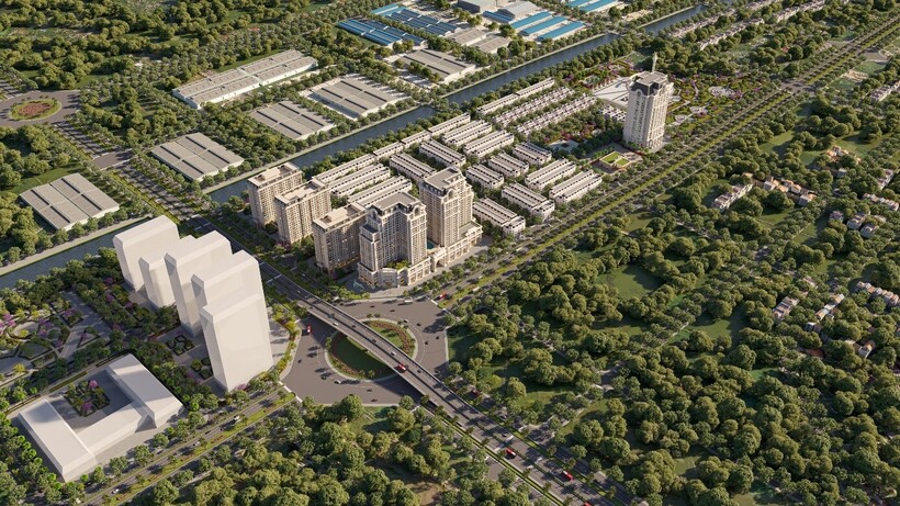 Danko Royal có quy mô tổng thể gần 24ha, quy mô đồng bộ giữa hạ tầng, cảnh quan và tiện ích đô thị
