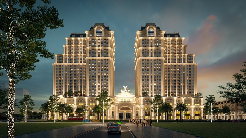 Danko Royal sẽ nơi hội tụ tinh hoa kiến trúc, cảnh quan và phong cách sống sang trọng bậc nhất khu vực