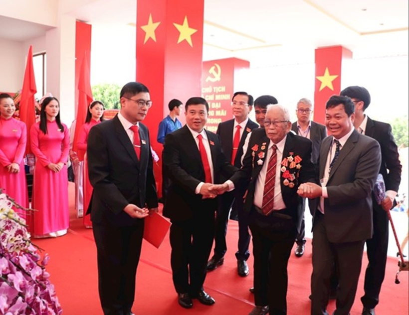 Lãnh đạo tỉnh Lâm Đồng tiếp đón lão thành cách mạng Nguyễn Xuân Khanh, nguyên Bí thư Thành ủy Đà Lạt