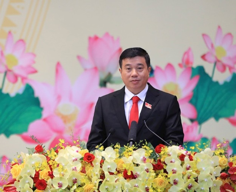 Đồng chí Y Thanh Hà Niê Kđăm, Ủy viên Ban Chấp hành Trung ương Đảng, Bí thư Tỉnh ủy, Trưởng đoàn ĐBQH khóa XV tỉnh Lâm Đồng phát biểu khai mạc Đại hội