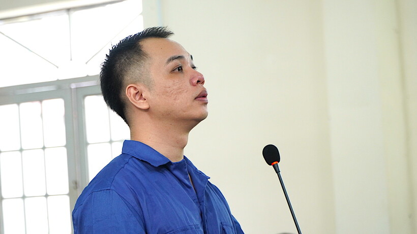 Huỳnh Viết Thắng bị tuyên phạt 18 năm tù về tội Giết người. (Ảnh: Báo Bà Rịa - Vũng Tàu)