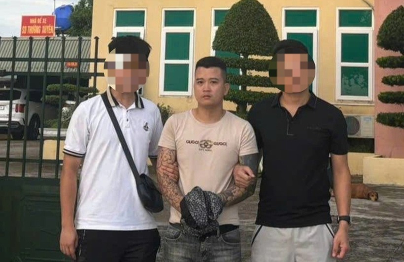 Đặng Văn Ngũ thời điểm bị bắt. Ảnh: Dân trí