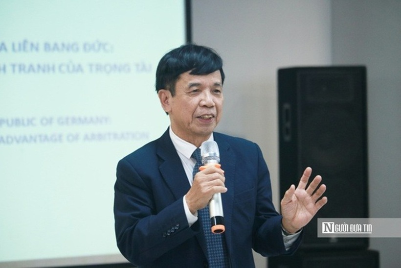 GS.TS Lê Hồng Hạnh - Chủ tịch Trung tâm Trọng tài Quốc tế Việt Nam.