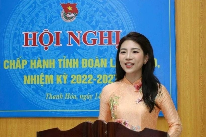 Bà Lê Ngọc Ánh, tân Bí thư Tỉnh đoàn Thanh Hóa. (Ảnh: Dân trí)