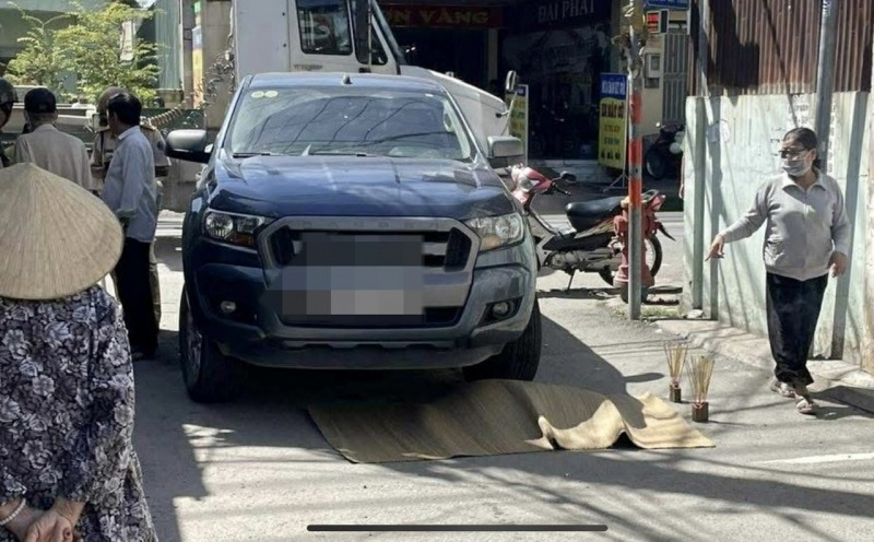 Hiện trường vụ tai nạn. Ảnh: Báo Công an Nhân dân.