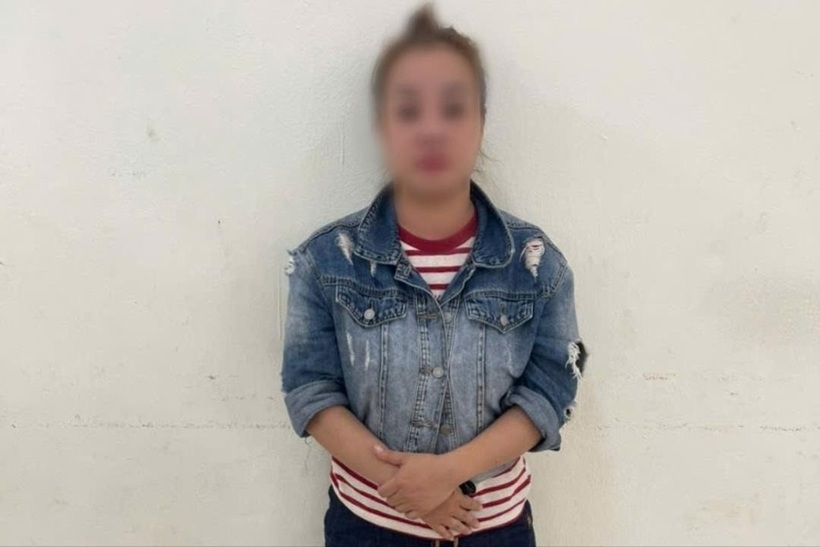 Phan Thị Mỹ Hạnh tại cơ quan điều tra Công an TP Đà Nẵng. Ảnh: Công Lý