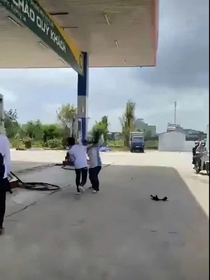 Hiện trường vụ việc đau lòng