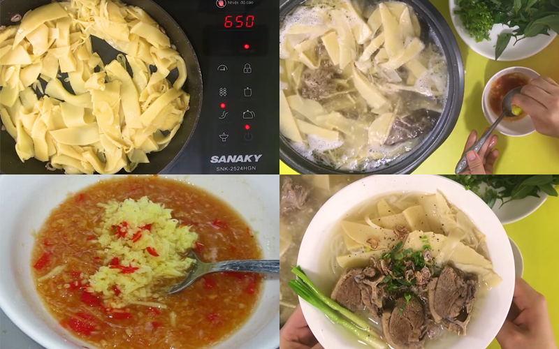Xào măng, pha nước chấm, nấu canh măng vịt và thưởng thức.